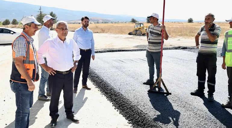 YONCALI FİZİK TEDAVİ VE REHABİLİTASYON HASTANESİ’NDE ASFALT ÇALIŞMASI