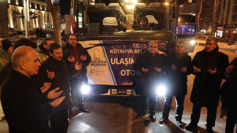 KÜTAHYA BELEDİYESİ ULAŞIM DESTEK OTOBÜSÜMÜZ YOLA ÇIKTI